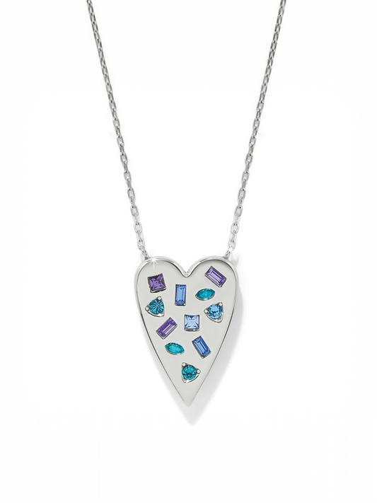 Brighton Love Message B Radiant Reversible Necklace