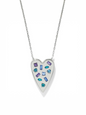 Brighton Love Message B Radiant Reversible Necklace