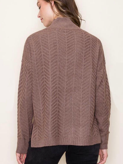 Elyse Sweater - Cappuccino