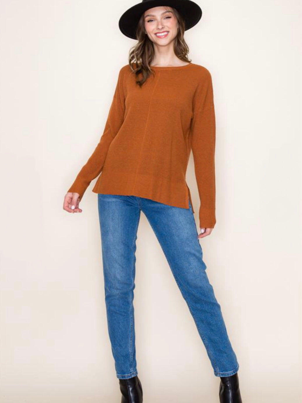 Harmoni Sweater - Copper