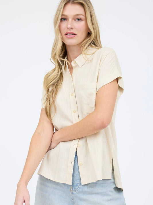 Stella Top - Light Taupe