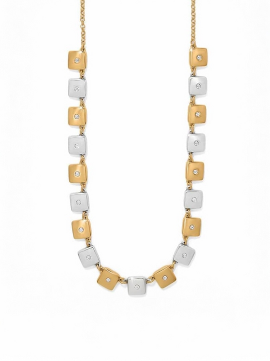 Brighton Meridian Etage Two Tone Necklace