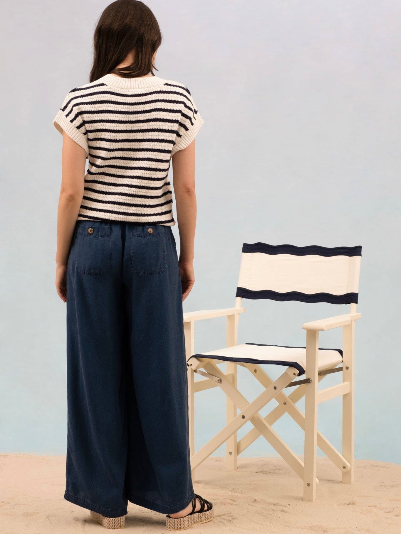 Riley Sweater Top - Black