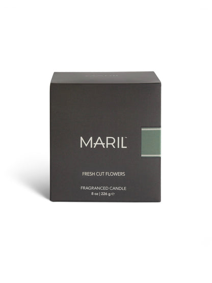 Maril 8 oz. Candle | Fresh Cut Flowers *Pickup Only Item