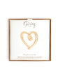 Gold Heart Giving Pin