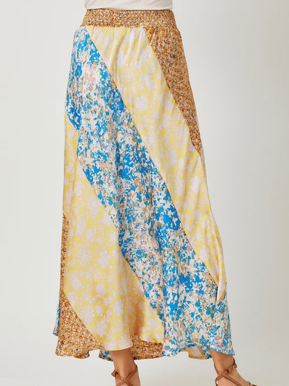 Emmeline Print Skirt - Freesia Mix