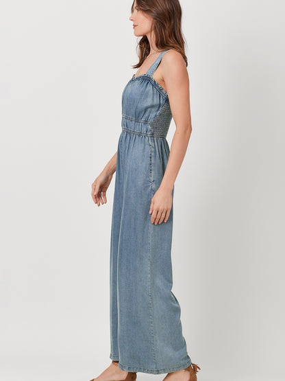 Sariyah Jumpsuit- Denim Blue