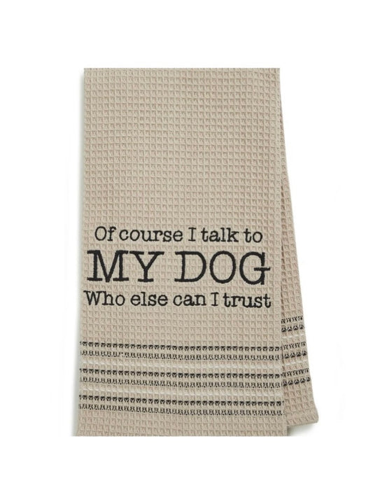 My Dog Dishtowel