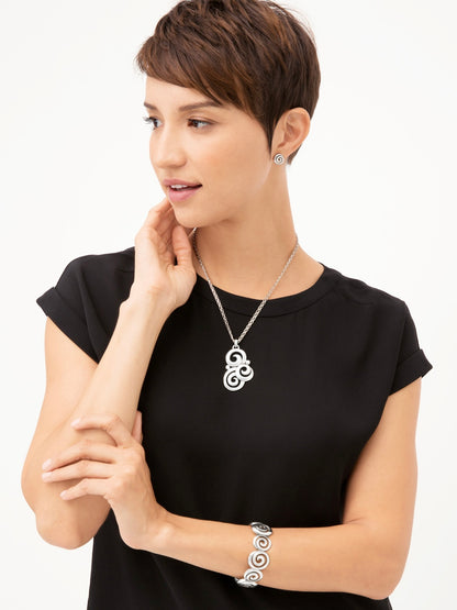 Vertigo Hinged Bangle