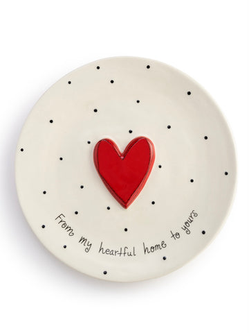 Heartful Home Giving Plate *Pickup Only Item