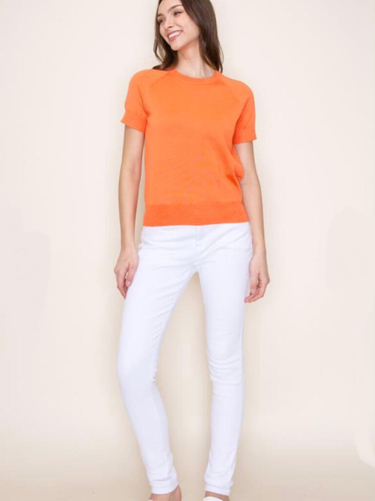 Haisley Sweater - Orange