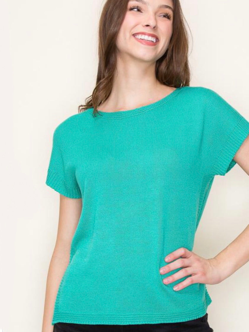 Zaria Sweater - Kelly Green