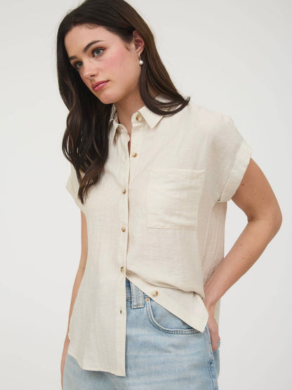 Hannah Top - Oatmeal