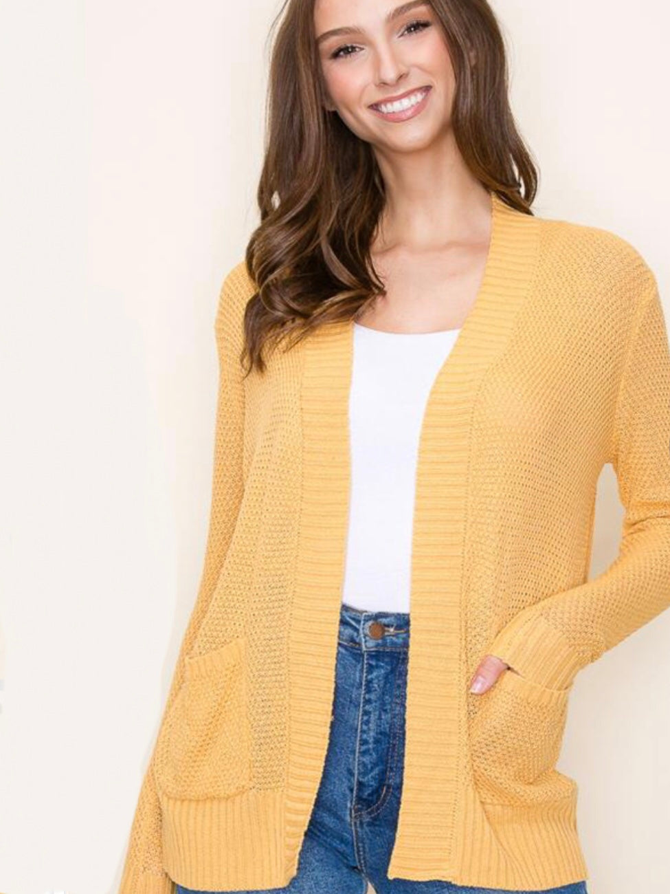 Rivka Cardigan - Yellow