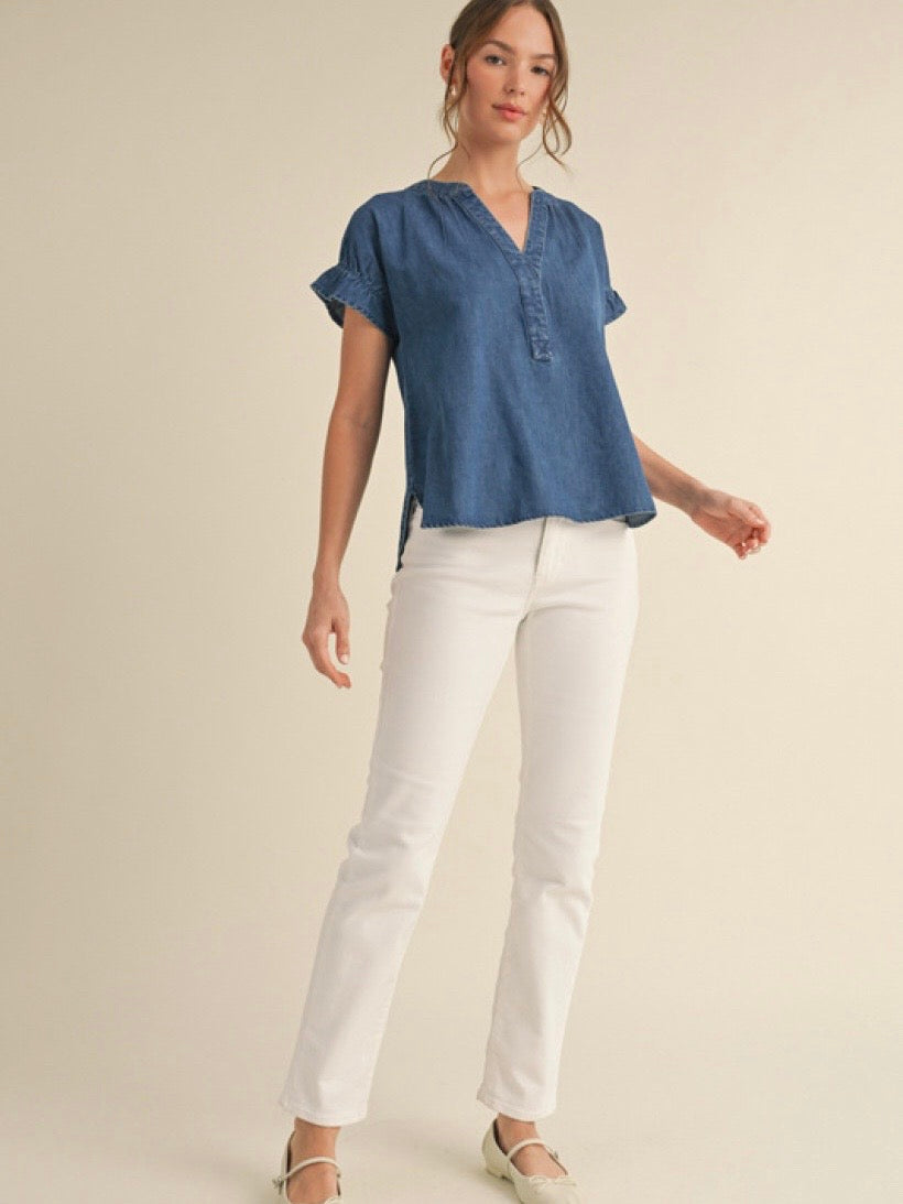 Isla Top - Denim