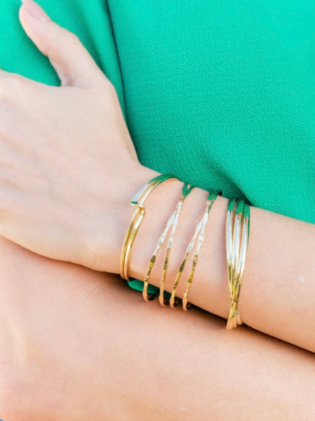 Stacked Cuff | Gold