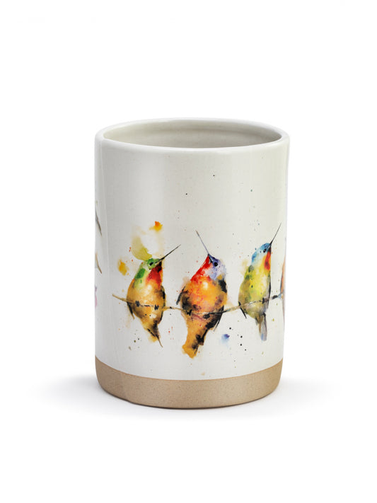 PeeWee Collection Hummers on a Wire Vase