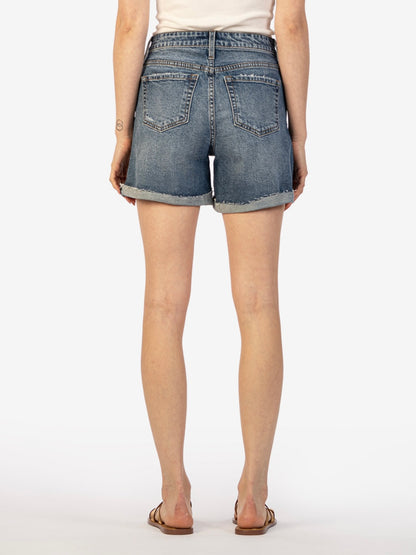 Taylor High Rise Short - Assembled Wash