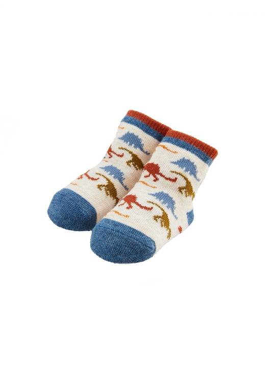 Dino Pattern Socks