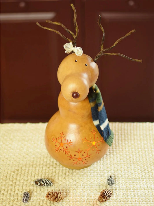 Dash - Small Tall Lit Girl Reindeer