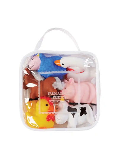 Farm Animal Bath Toy Set