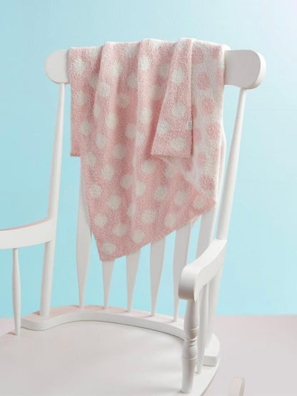 Polka Dot Chenille Blanket