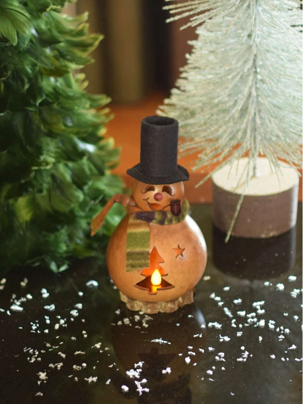 Flurry - Miniature Snowman – Rosemary & Thyme
