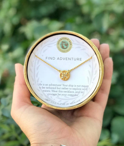 Sea La Vie Adventure Necklace - Gold