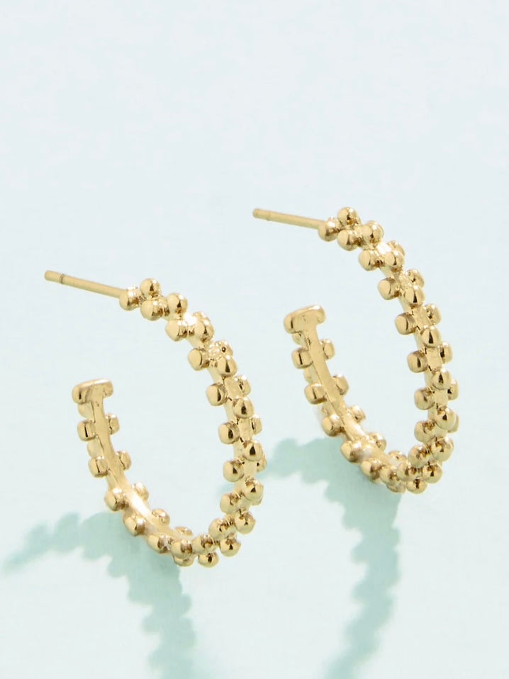 Telfair Hoop Earrings | 20 mm Gold