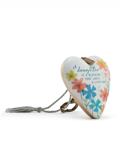 A Daughter Is a Blessing Art Heart