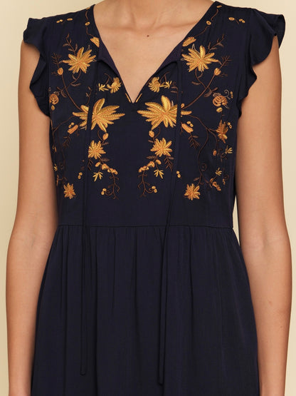 Baylee Dress - Navy