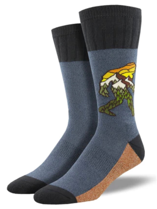 Men’s Outlands Atomic Child Leave No Trace Socks Blue