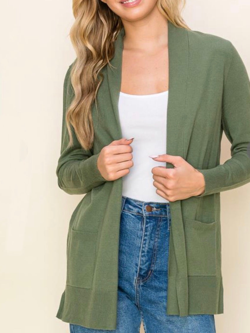 Millie Sweater Cardigan - Olive