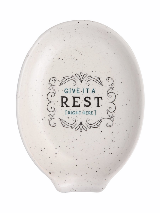 Give it a Rest Oval Spoon Rest