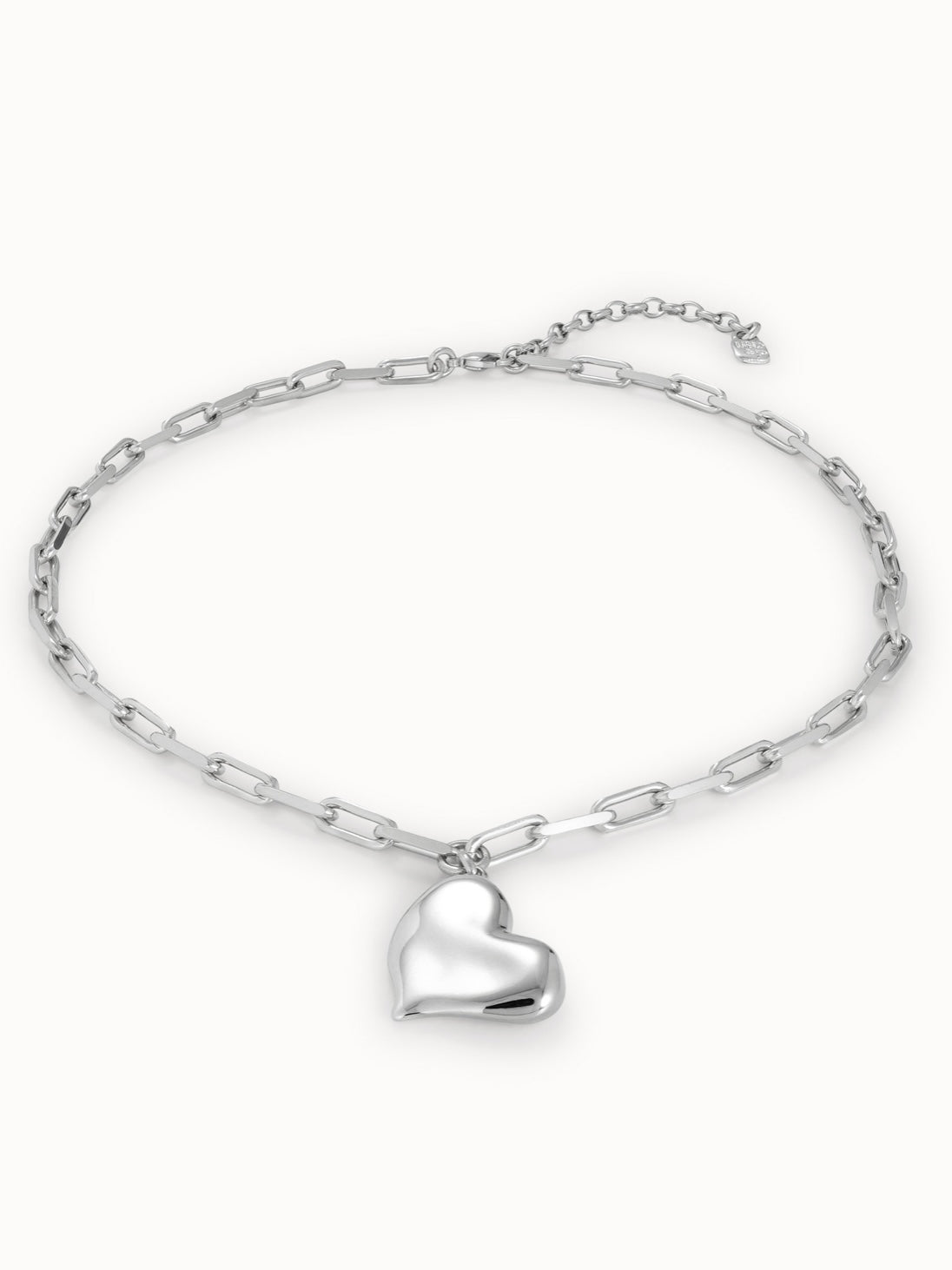 Heartbeat Necklace - Silver