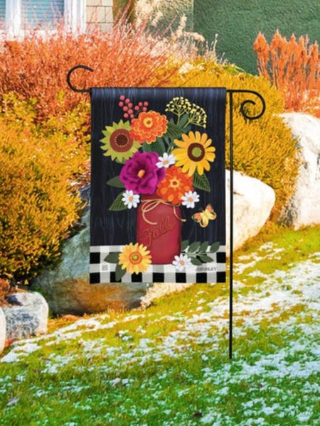 Autumn Blooms Garden Flag (Flag Stand Sold Separately)