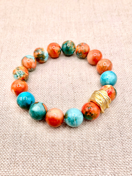 Tillie Bracelet - New Chinese Turquoise