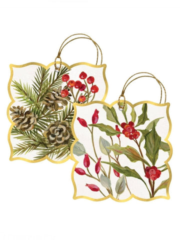Merry Greenery Gift Tags