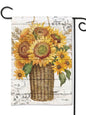 Farmhouse Sunflower Garden Flag (Flag Stand Sold Separately)