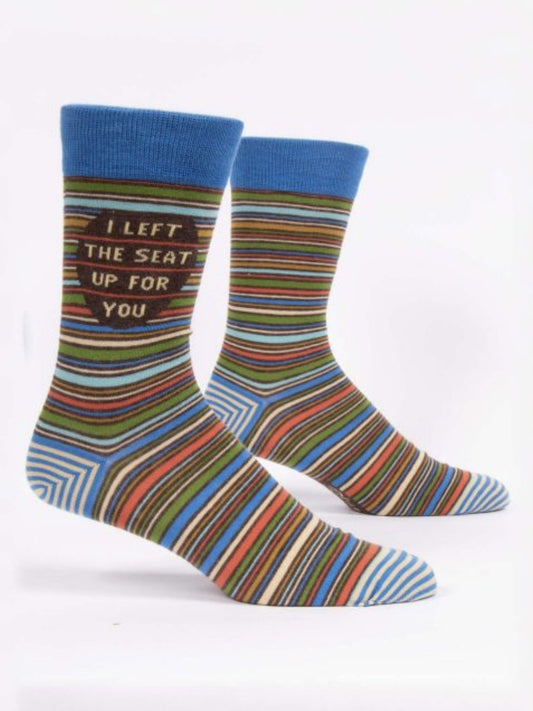 Men’s I Left the Seat Up Crew Socks