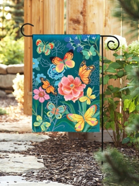 Colorful Butterflies Garden Flag (Flag Stand Sold Separately)