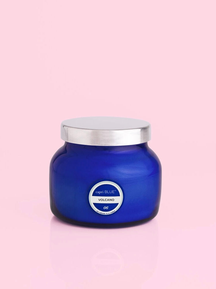 Volcano Blue Petite Signature Jar Candle, 8 oz. *Pickup Only Item