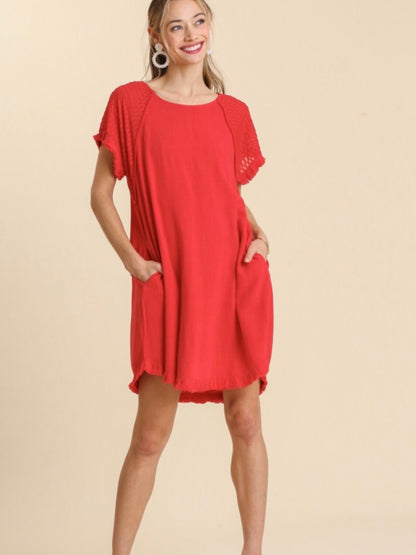 Jordan Dress - Poppy Red