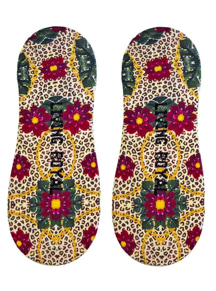 Royal Cheetah Liner Socks