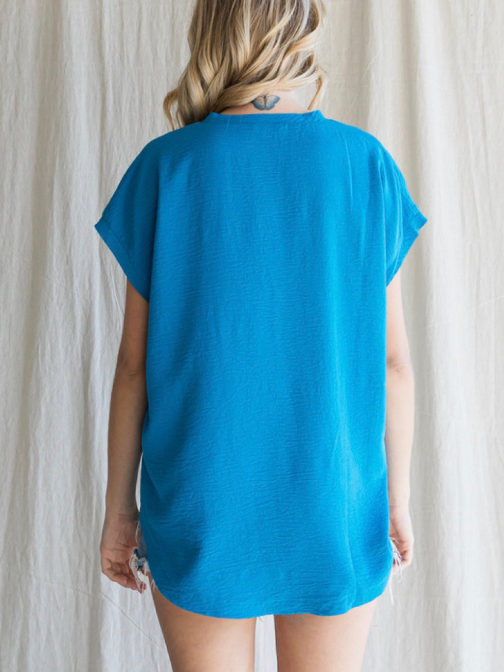 Ashlyn Top - Turquoise