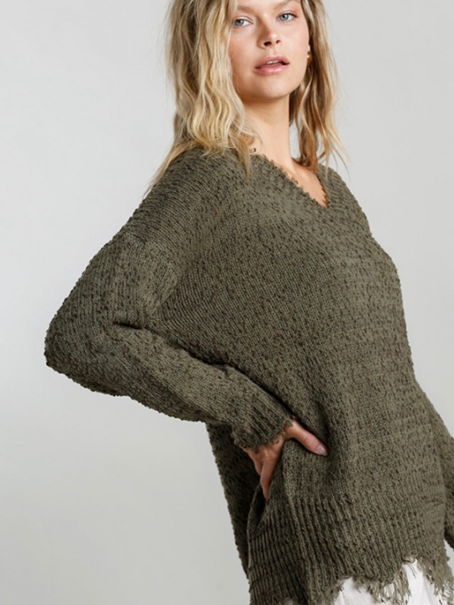 Jayleen Sweater - Olive