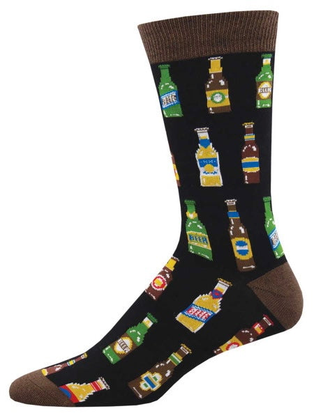 Men’s Bamboo 99 Bottles Socks Black