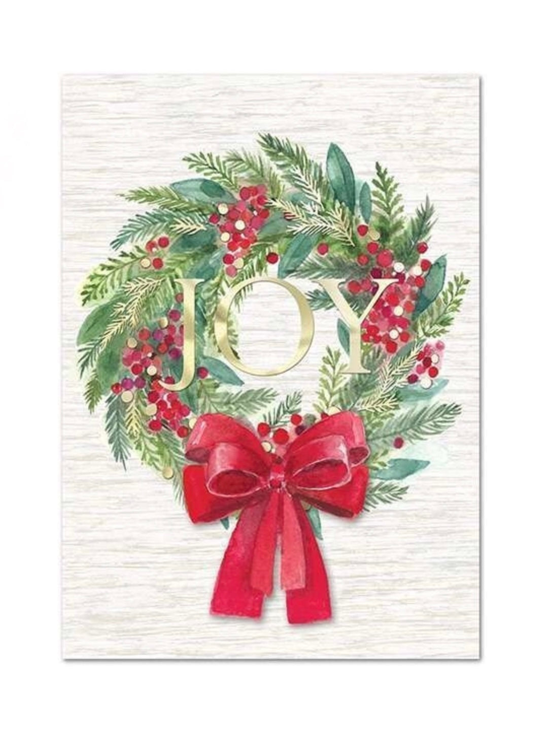 Joy Wreath Boxed Cards
