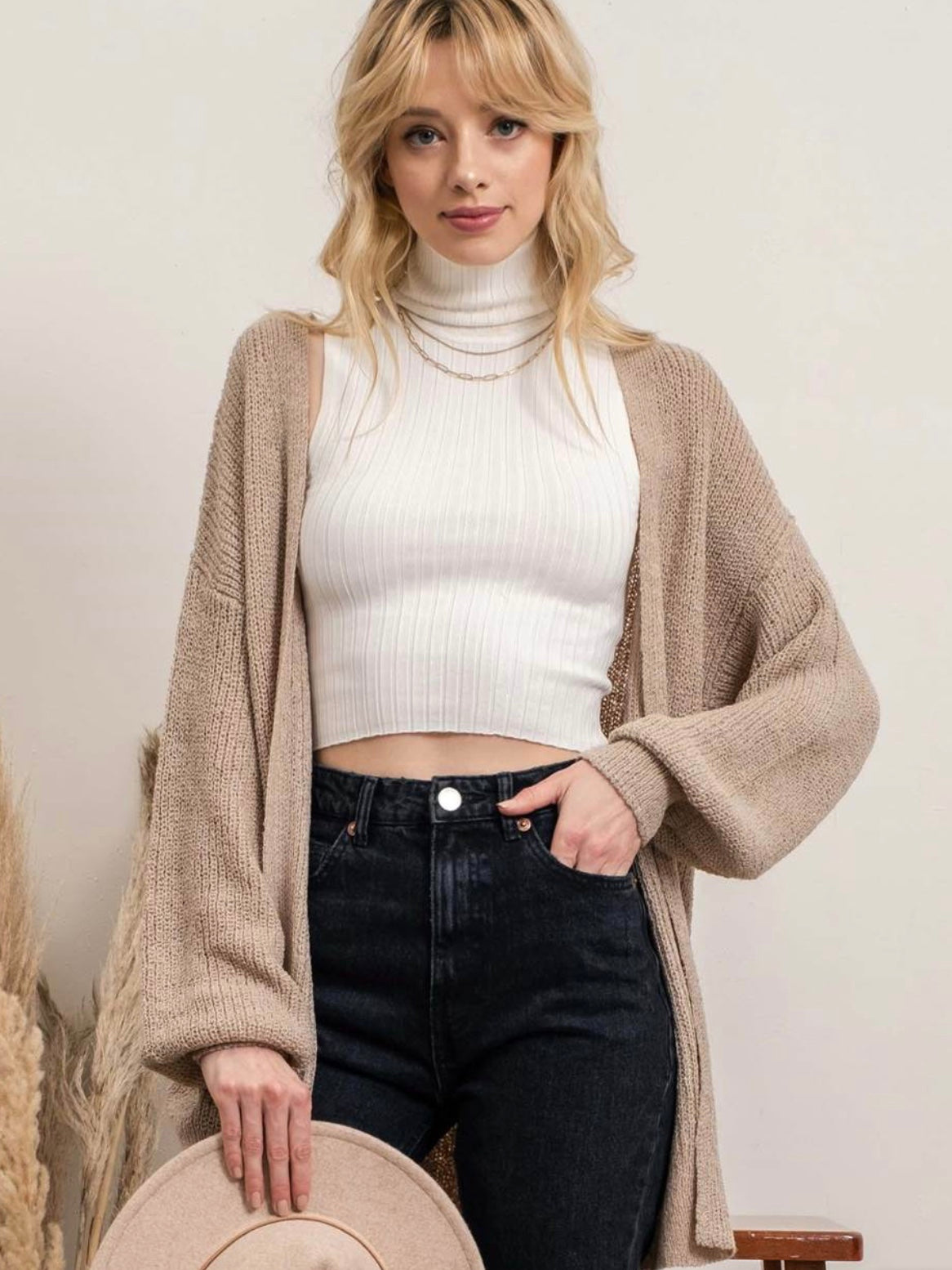 Emmalyn Sweater - Khaki