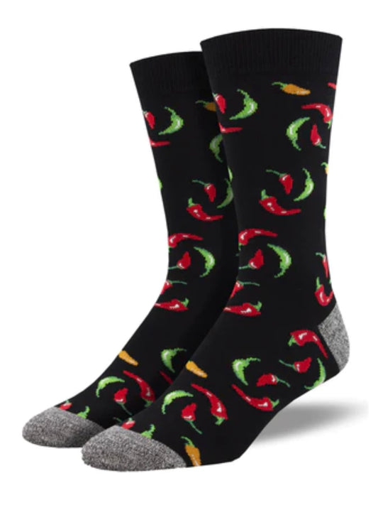 Men’s Hot on Your Heels Socks Black